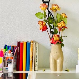 Urban Outfitters Planter Vase (Color: Sand) NEW